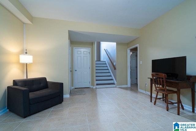 214 Quail Ridge Rd, Helena, AL 35080 - office space with light tile patterned floors and baseboards