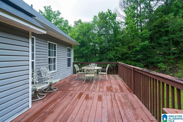 214 Quail Ridge Rd, Helena, AL 35080 - deck featuring outdoor dining space