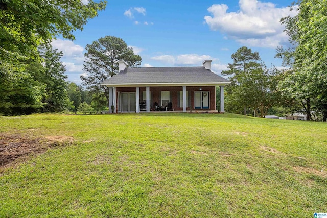 664 Jent Rd, Cordova, AL 35550 - view of front facade with a front yard