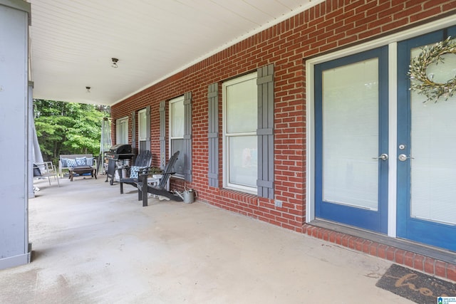 664 Jent Rd, Cordova, AL 35550 - porch with area for grilling