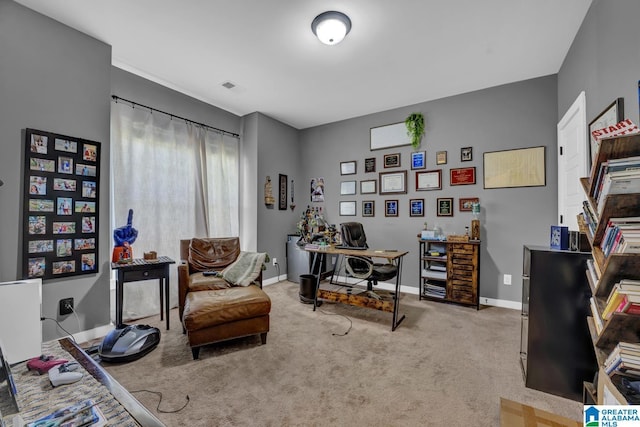 2165 Overlook Pl, Trussville, AL 35173 - office featuring carpet and baseboards