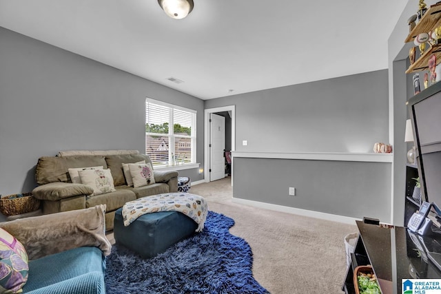 2165 Overlook Pl, Trussville, AL 35173 - living room with carpet floors and baseboards