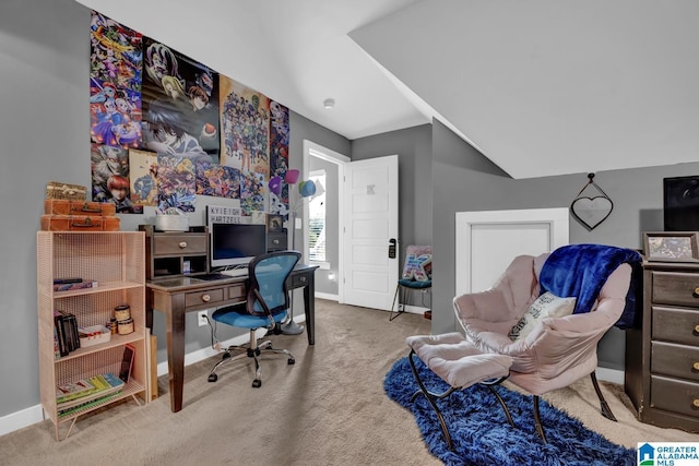 2165 Overlook Pl, Trussville, AL 35173 - carpeted office space featuring lofted ceiling