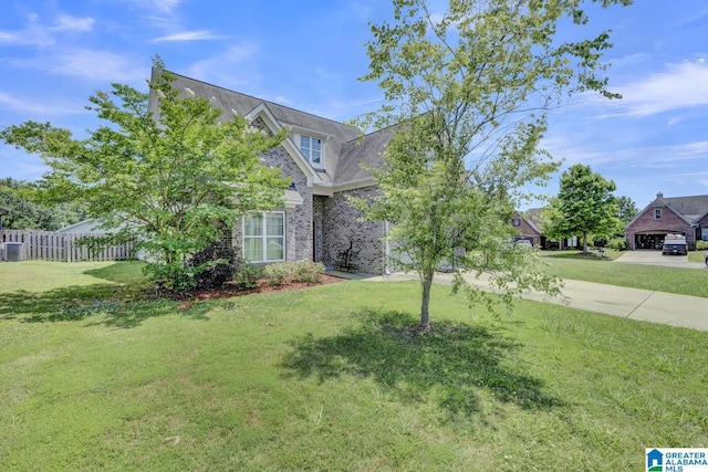 2165 Overlook Pl, Trussville, AL 35173 - view of front facade featuring brick siding