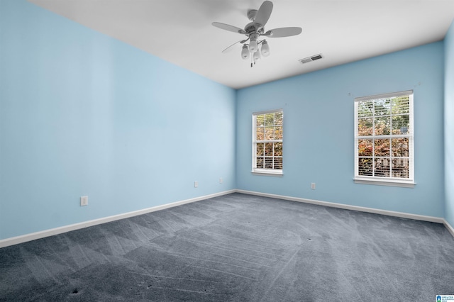 147 Old Brook Pl, Birmingham, AL 35242 - spare room with plenty of natural light, carpet floors, and a ceiling fan