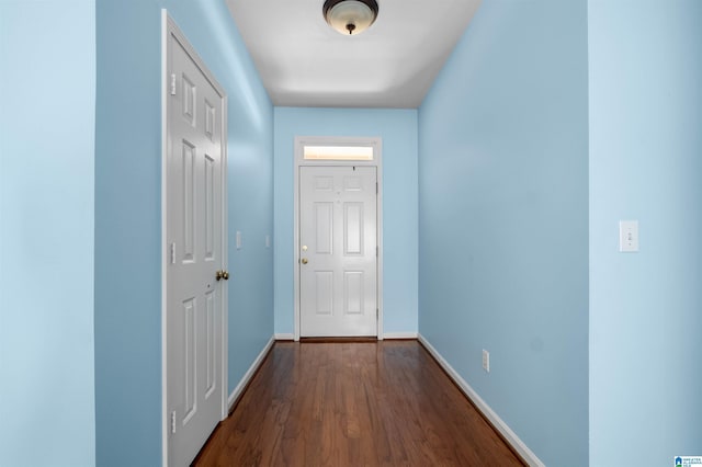 147 Old Brook Pl, Birmingham, AL 35242 - hallway with dark wood-style floors and baseboards