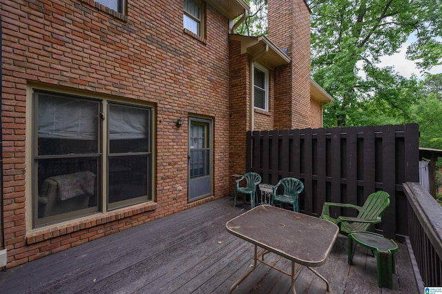 2418 Richelieu Ln, Hoover, AL 35216 - view of wooden terrace