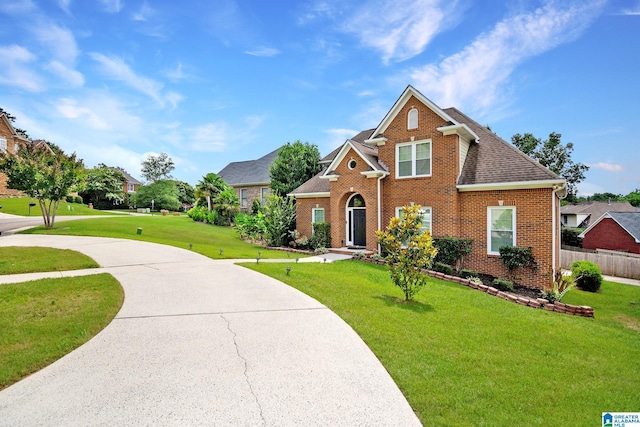 832 Meadow Ridge Ln, Birmingham, AL 35242 - view of front facade featuring brick siding and a shingled roof