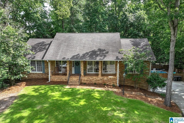 3204 Woodford Way, Birmingham, AL 35242 - view of front of home featuring a porch, brick siding, and roof with shingles
