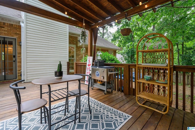 3204 Woodford Way, Birmingham, AL 35242 - view of wooden terrace