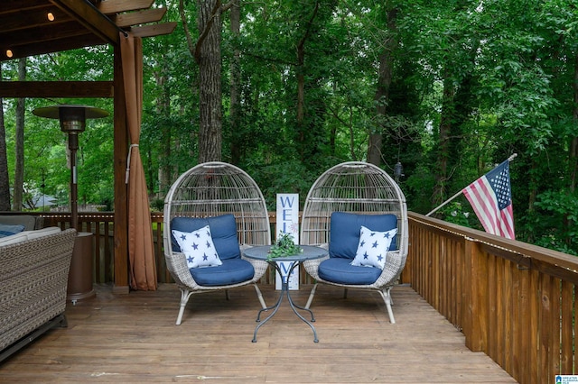 3204 Woodford Way, Birmingham, AL 35242 - view of wooden deck