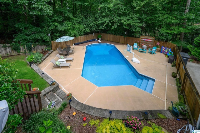 3204 Woodford Way, Birmingham, AL 35242 - view of pool featuring a patio area and a fenced backyard
