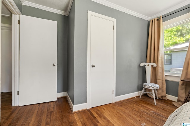 104 Phillips Cir, Columbiana, AL 35051 - bedroom with crown molding and wood finished floors