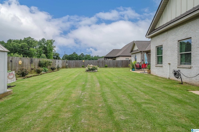 11967 Glen Ridge Blvd, Moundville, AL 35474 - fenced backyard featuring a patio