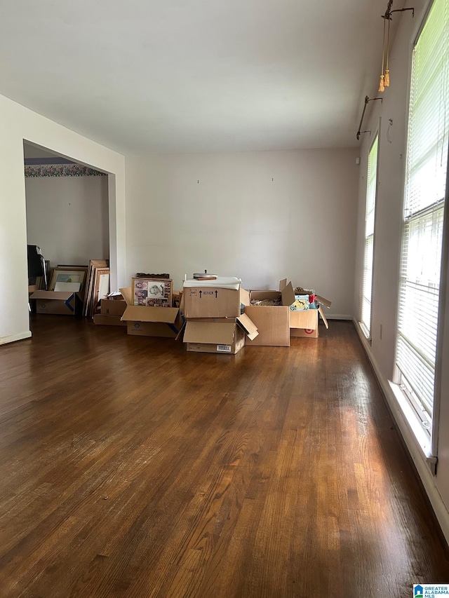 2341 Regent Ln, Hoover, AL 35226 - sitting room with dark wood-type flooring
