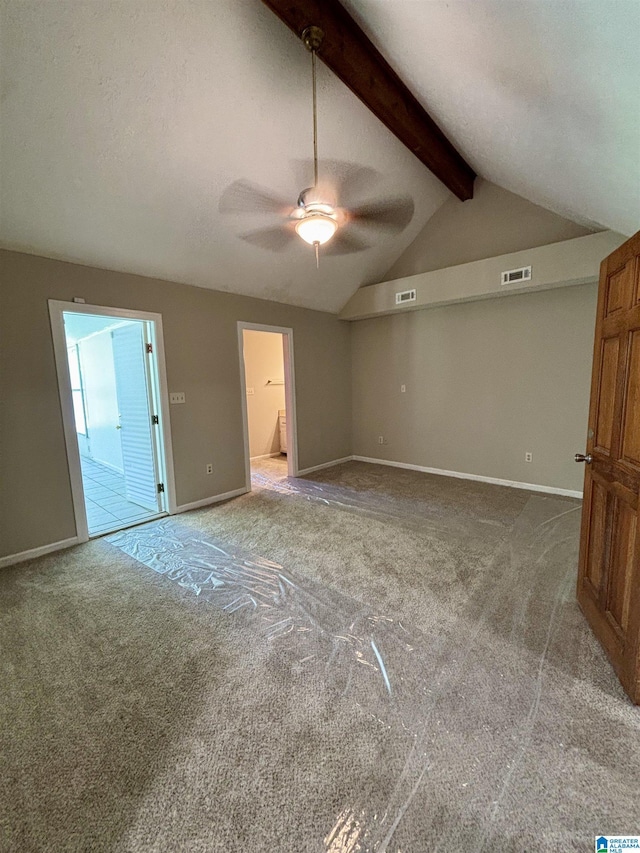 1221 Dalraida Rd, Montgomery, AL 36109 - unfurnished living room featuring ceiling fan and carpet