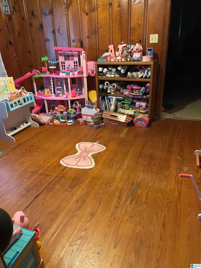 67 Evans Bridge Rd, Heflin, AL 36264 - playroom featuring wood finished floors