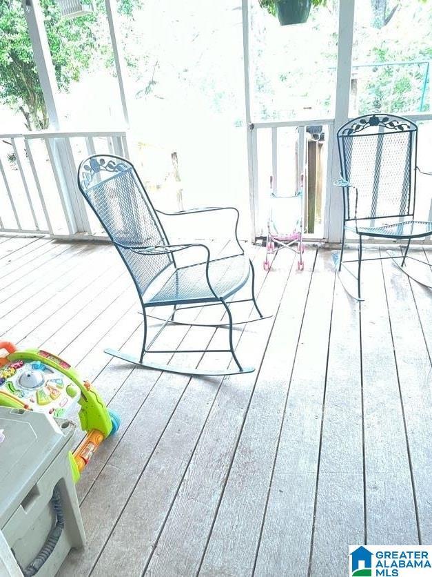 67 Evans Bridge Rd, Heflin, AL 36264 - view of wooden terrace