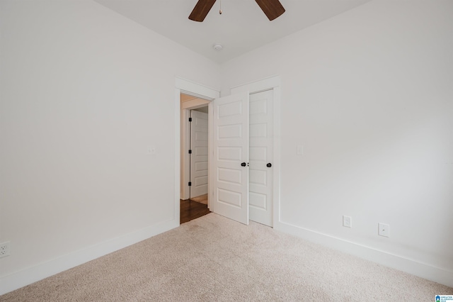 1268 Shades Ter, Irondale, AL 35210 - unfurnished room with carpet flooring, a ceiling fan, and a smoke detector