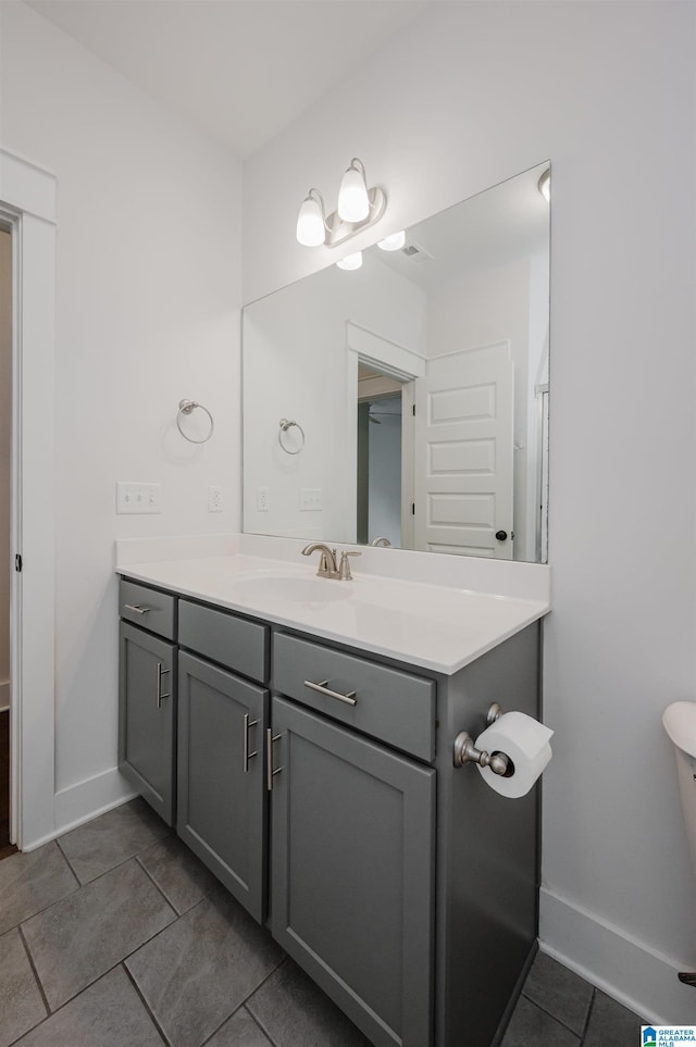 1268 Shades Ter, Irondale, AL 35210 - bathroom with vanity and tile patterned floors