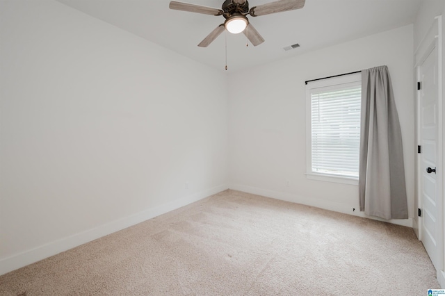 1268 Shades Ter, Irondale, AL 35210 - spare room featuring carpet floors and ceiling fan