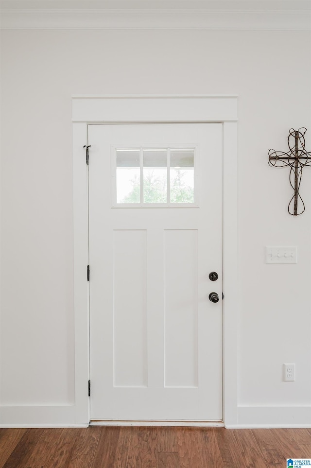 1268 Shades Ter, Irondale, AL 35210 - foyer entrance featuring wood finished floors