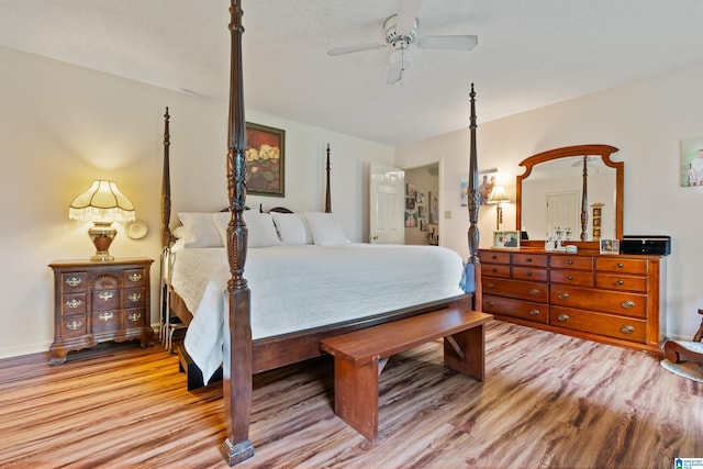 2690 Ingate Pass, Centreville, AL 35042 - bedroom featuring wood finished floors and a ceiling fan