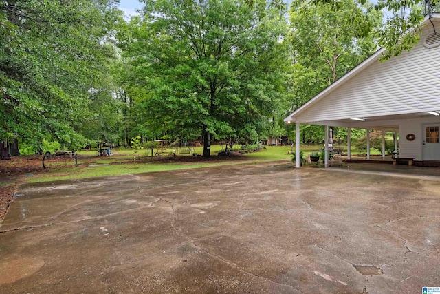 2690 Ingate Pass, Centreville, AL 35042 - view of patio / terrace featuring view of scattered trees