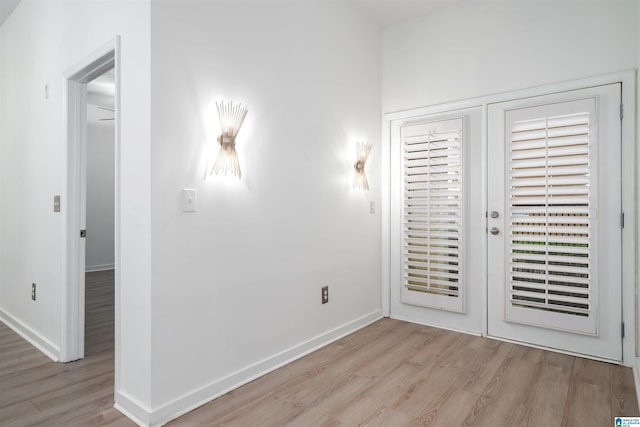 401 20th St S Unit 126, Birmingham, AL 35233 - spare room with light wood finished floors and french doors