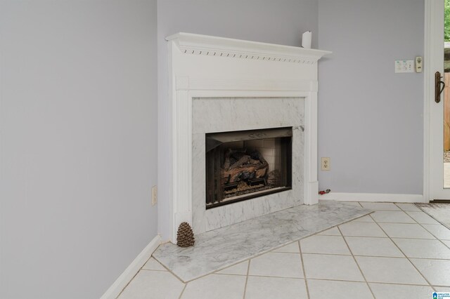 3655 Haven View Cir, Hoover, AL 35216 - detailed view of a fireplace and baseboards