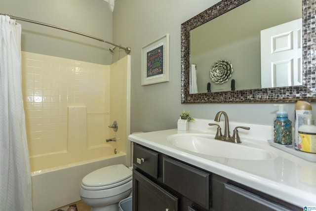 4650 Nicholas Dr, Bessemer, AL 35022 - bathroom with vanity and shower / tub combo