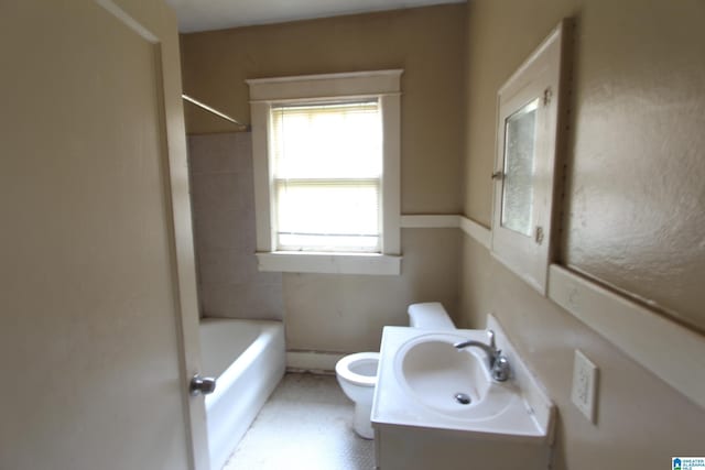 1420 47th St, Birmingham, AL 35208 - bathroom featuring vanity and tub / shower combination