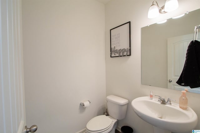6497 Newbridge Dr, Bessemer, AL 35022 - half bath featuring a sink and toilet
