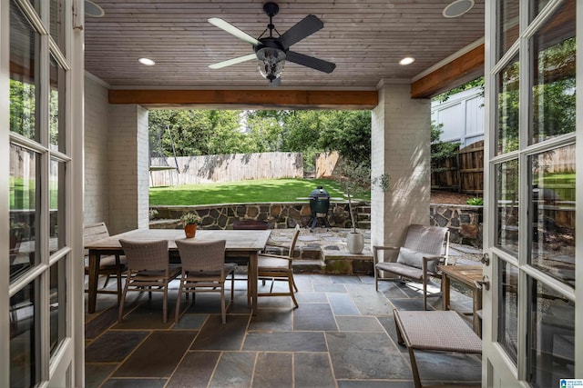 3600 Park Ln S, Mountain Brook, AL 35213 - view of sunroom / solarium