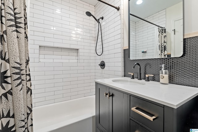 4737 Bankhead Ct, Irondale, AL 35210 - full bath featuring shower / bath combination with curtain and vanity