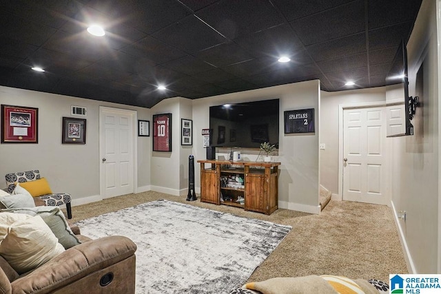 2089 Edenwood Cir, Hueytown, AL 35023 - living room with carpet