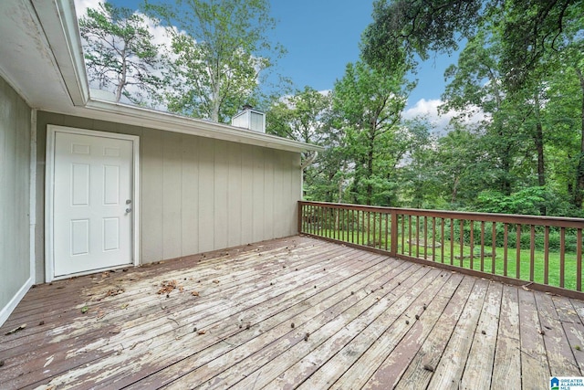 5919 Creekwood Rd, Irondale, AL 35210 - view of deck