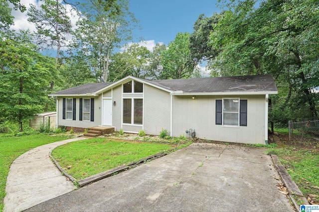 5919 Creekwood Rd, Irondale, AL 35210 - mid-century modern home with roof with shingles