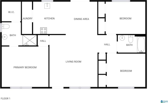 118 S Hill Dr, Wilsonville, AL 35186 - view of room layout
