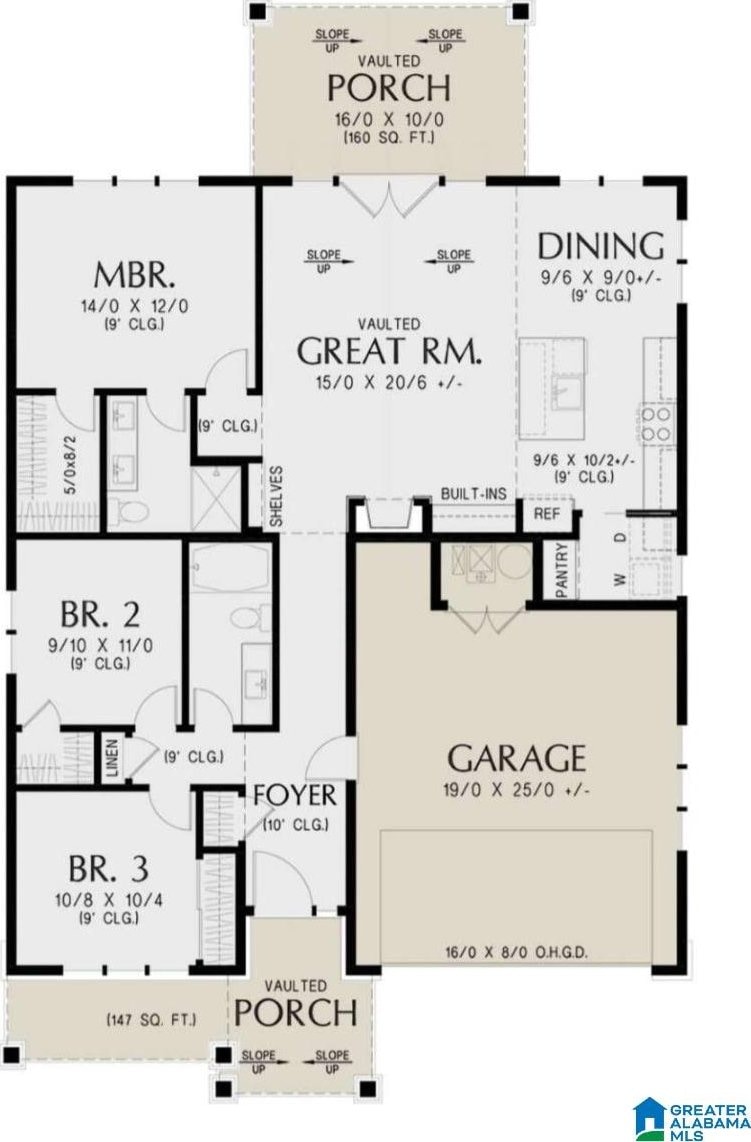Alford Bend Rd, Hokes Bluff, AL 35905 - view of property floor plan