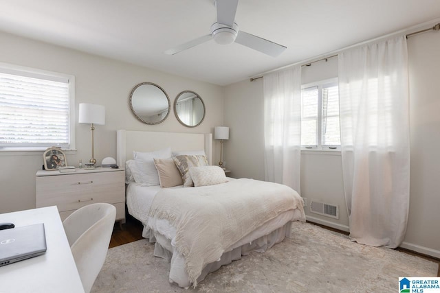 4017 Montclair Rd Unit 0, Birmingham, AL 35213 - bedroom featuring multiple windows and a ceiling fan