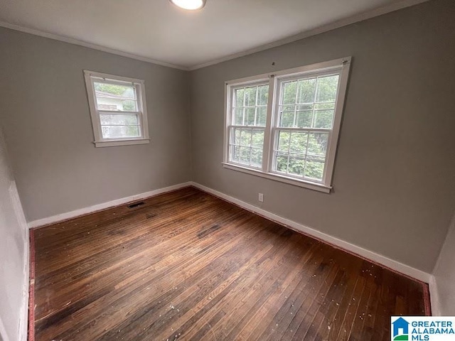 204 Gary Ave, Talladega, AL 35160 - unfurnished room featuring ornamental molding and wood-type flooring