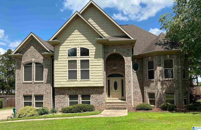 22917 Country Ridge Parkway, Mccalla, AL 35111 - view of front of home with a front yard and brick siding