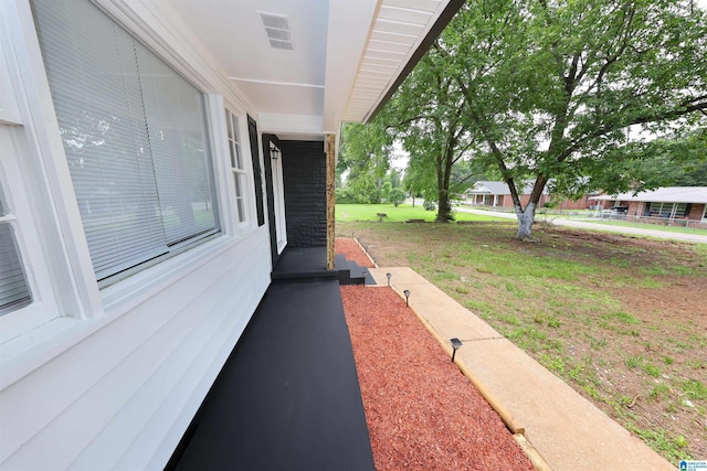 805 Jacksonville St, Weaver, AL 36277 - view of patio
