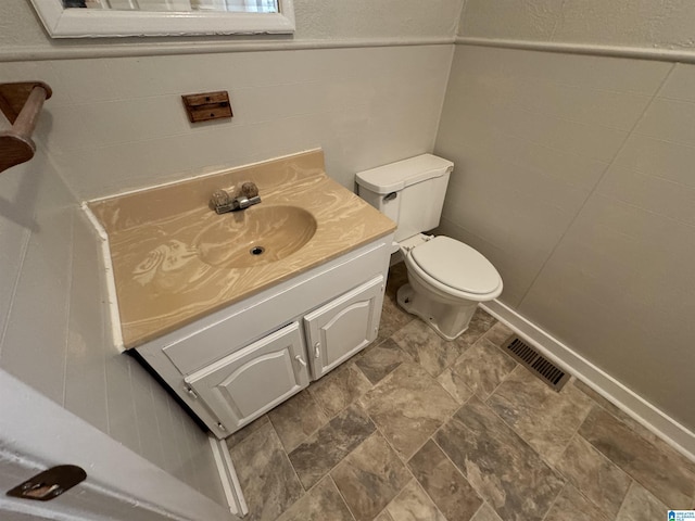 5295 Snowville Brent Rd, Dora, AL 35062 - half bathroom with vanity and toilet