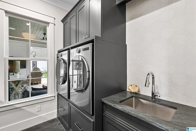 544 Preserve Way, Hoover, AL 35226 - laundry room featuring washing machine and dryer and cabinet space