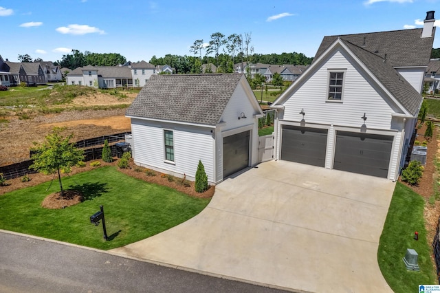 544 Preserve Way, Hoover, AL 35226 - traditional-style home featuring a residential view, driveway, and roof with shingles