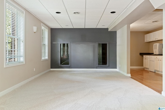 4737 Cloud Ln, Birmingham, AL 35243 - empty room with carpet floors and a drop ceiling