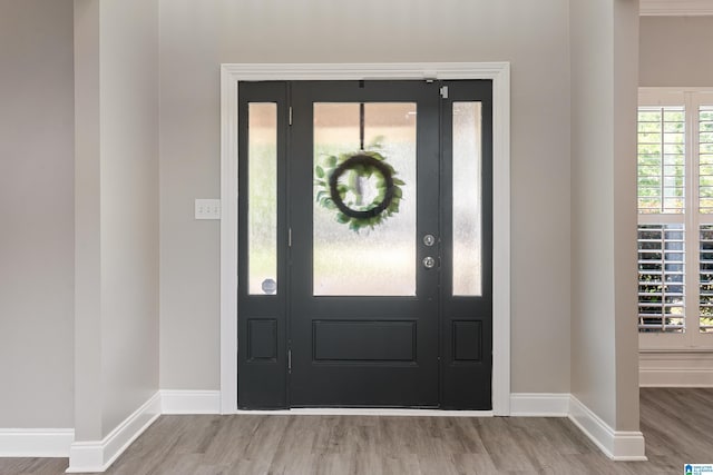 483 Old Cahaba Way, Helena, AL 35080 - foyer with wood finished floors and baseboards