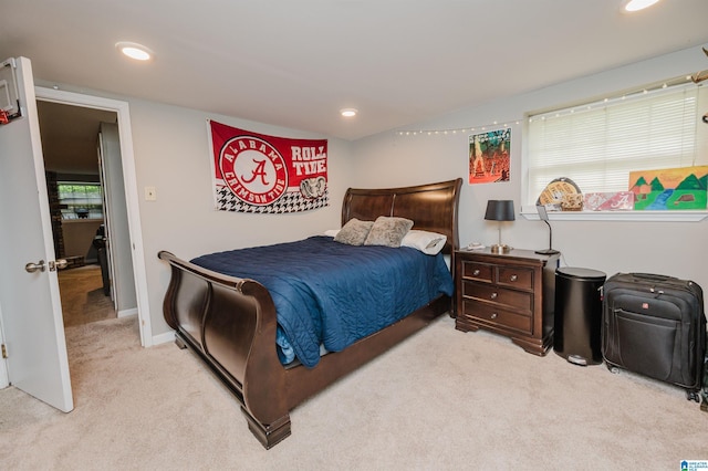 3350 Rosemary Ln, Vestavia Hills, AL 35216 - bedroom with light carpet and recessed lighting